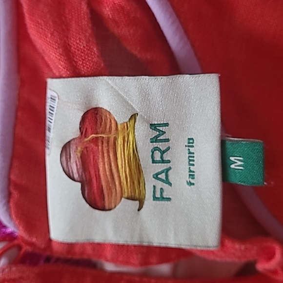 FARM Rio Red Floral Crop Top - Picture 8 of 12